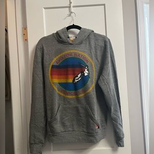 Aviator Nation grey sweatshirt